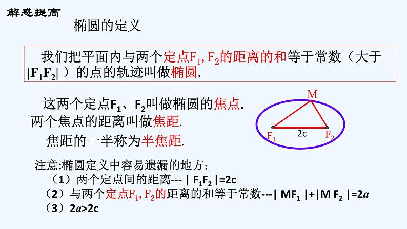 高中数学选择性必修一 3.1.1椭圆及其标准方程教学课件08