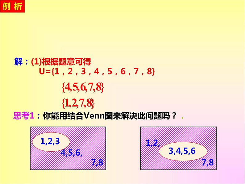 人教A版(2019)必修第一册 1.3 集合的基本运算 第2课时(PPT课件)第6页