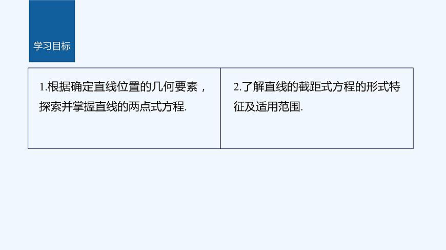 第一章 1.3 第2課時(shí)　直線方程的兩點(diǎn)式第2頁