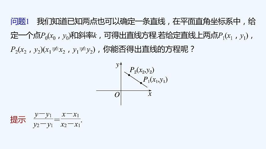 第一章 1.3 第2課時(shí)　直線方程的兩點(diǎn)式第6頁