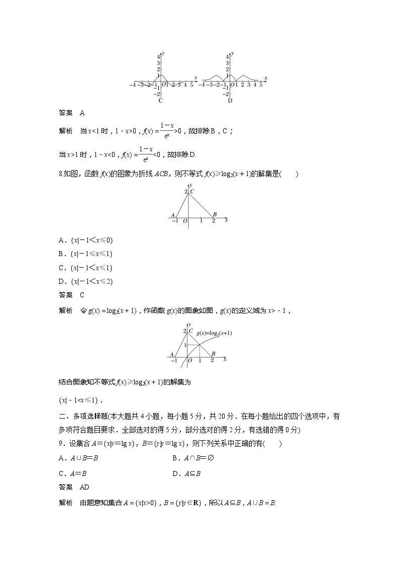 新教材人教A版步步高学习笔记【学案+同步课件】章末检测试卷(四)03