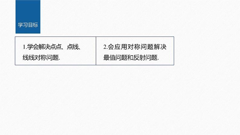 §2.3 习题课 对称问题第2页