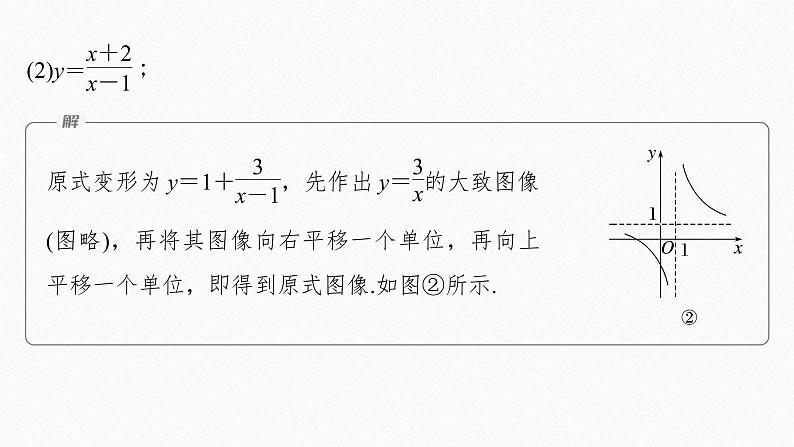 新教材人教B版步步高学习笔记【同步课件】第三章 3.1.1 提升课 函数的图像第6页