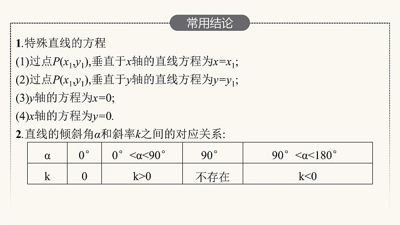 高考数学一轮复习第8章8.1直线的倾斜角斜率与直线的方程课件第6页