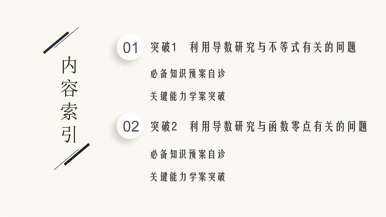 高考数学一轮复习高考大题专项1导数的综合应用课件第2页