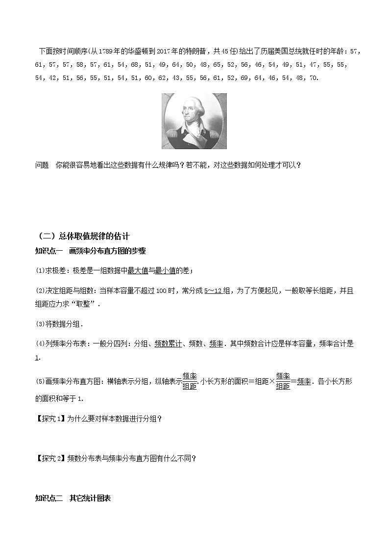 9.2.1总体取值规律的估计(导学案)原卷版-2022-2023学年高一数学同步备课 (人教A版2019 必修第二册)第2页