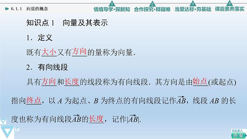 6.1.1 向量的概念 课件 高中数学新人教B版必修第二册06