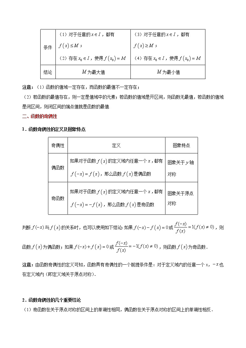(通用版)高考数学(文数)一轮复习考点梳理与过关练习05《函数的基本性质》(含详解)03