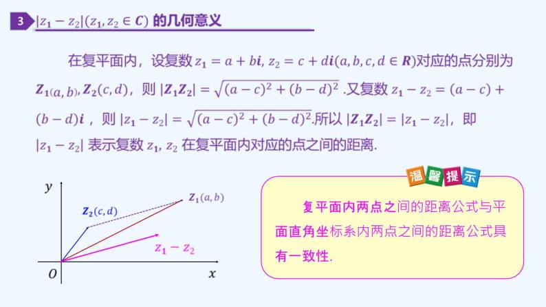 高中数学必修二  7.2.1 复数的加减运算及其几何意义-同步教学课件07