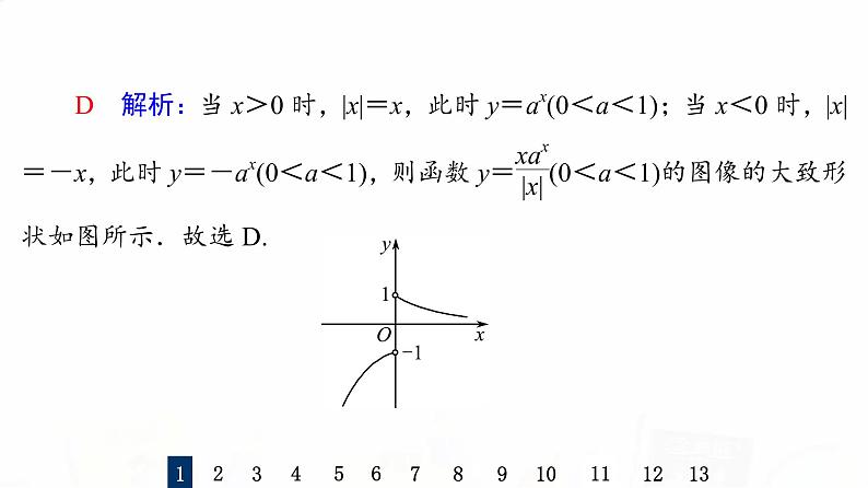 人教B版高考数学一轮总复习10指数与指数函数习题课件第4页