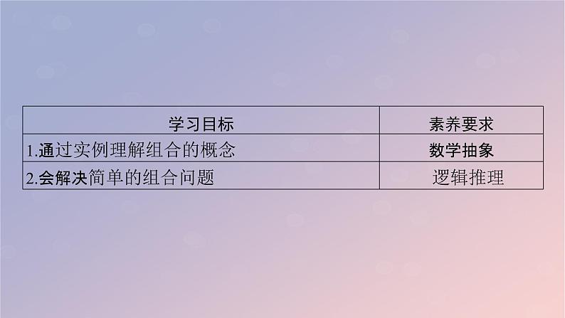 2022秋高中数学第六章计数原理6.2排列与组合6.2.3组合课件新人教A版选择性必修第三册第2页