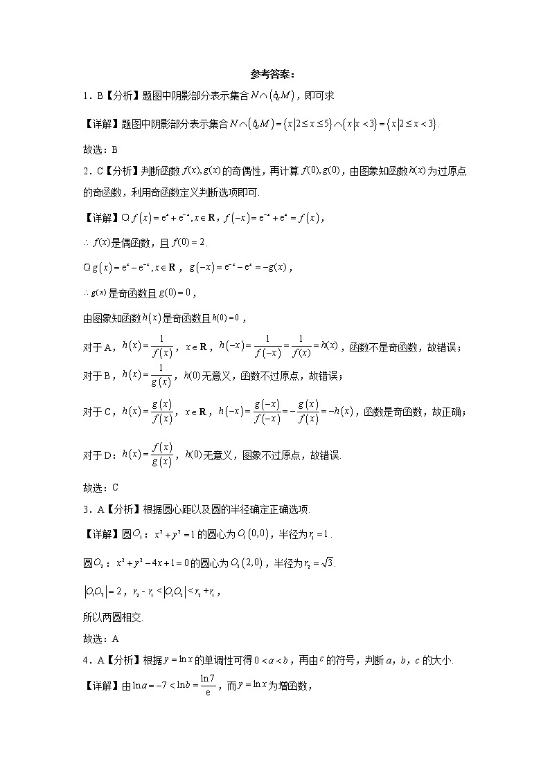 2023海南省嘉积中学高三上学期第一次月考数学试题含答案01