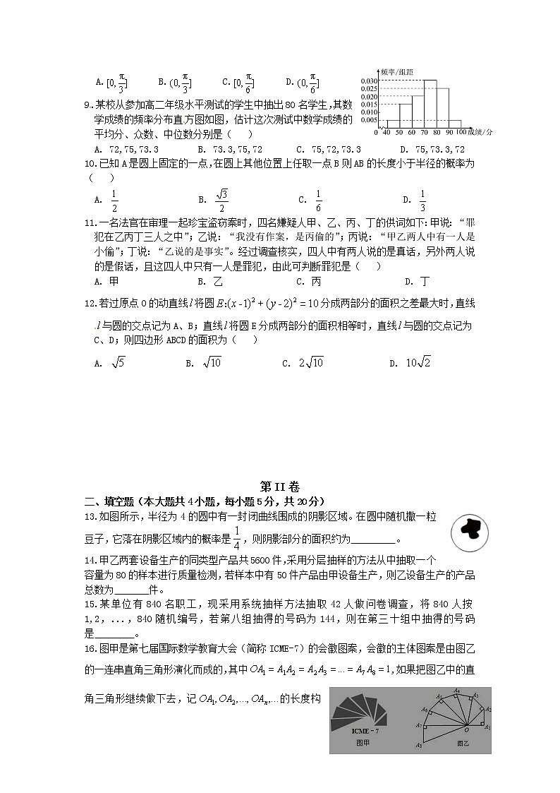 2020内蒙古包钢一中高二上学期期中考试数学(文)试题含答案第2页