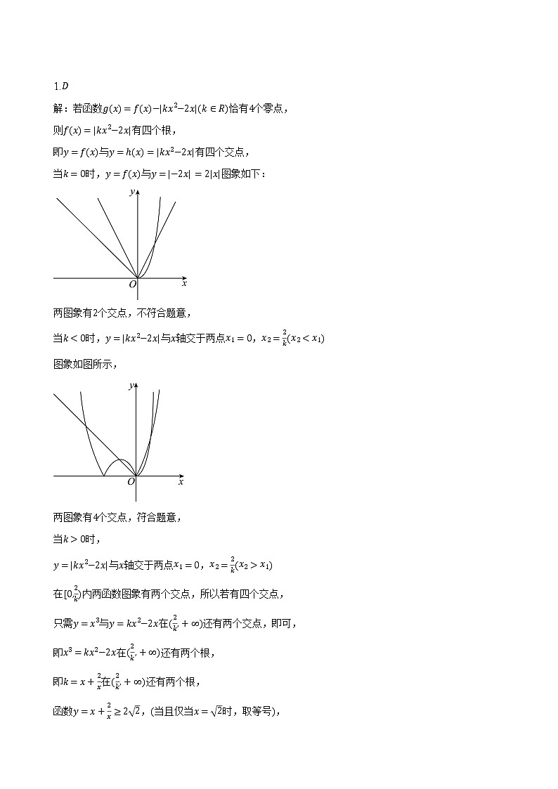高三数学一轮复习专题复习 函数与方程 专练第2页