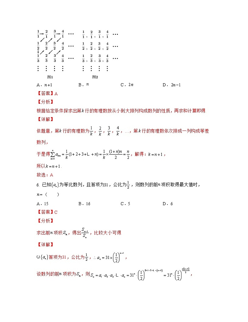 【高考大一轮单元复习】高考数学单元复习讲义与检测-专题07《数列》检测练(新高考专用)(解析版)第3页