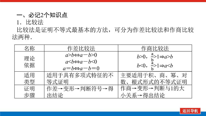 统考版高中数学(理)一轮复习选修4-5不等式选讲导学案+PPT课件05