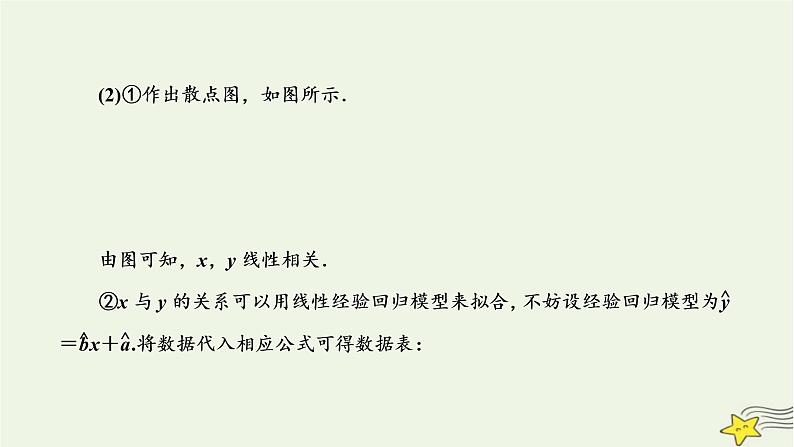 2022秋新教材高中数学第八章成对数据的统计分析习题课成对数据的统计分析课件新人教A版选择性必修第三册06