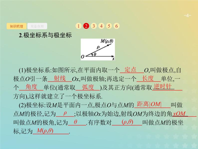 广西专用高考数学一轮复习选修4_4坐标系与参数方程课件新人教A版理04