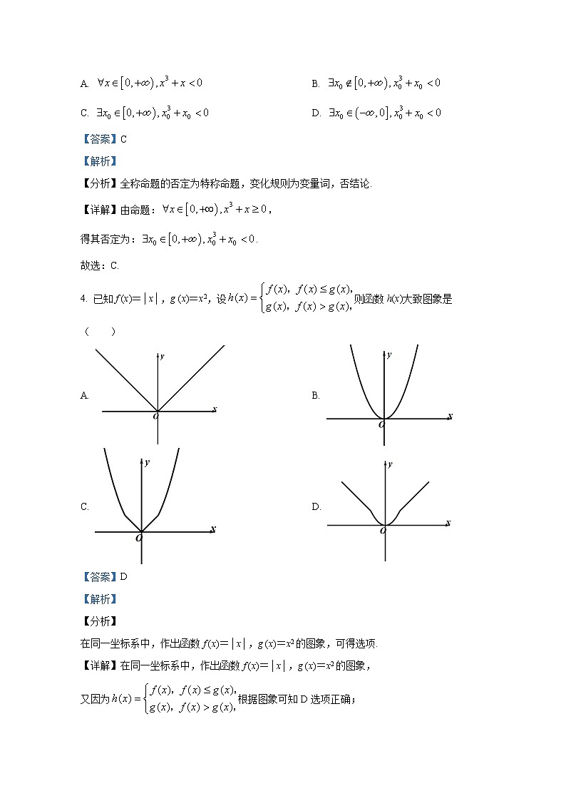 辽宁省大连市第二十四中学2022-2023学年高一数学上学期期中试卷(Word版附解析)第2页