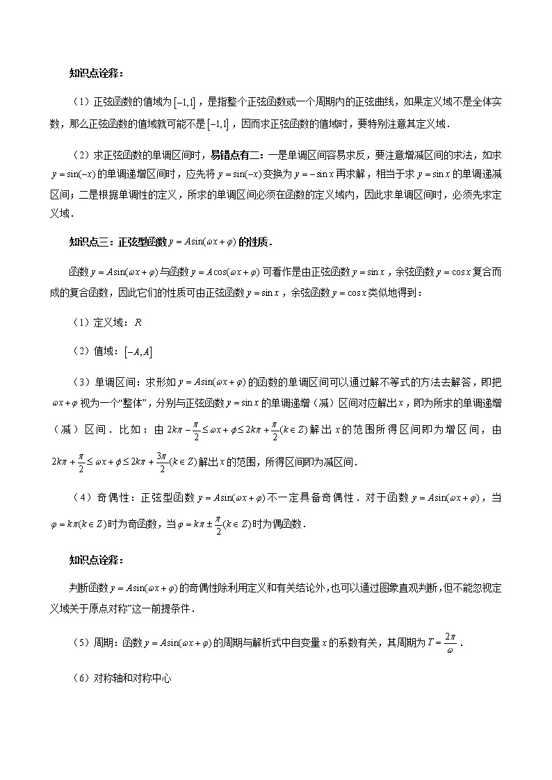5.4.2 正弦函数、余弦函数的性质(解析版)第2页