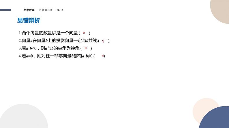 6.2.4向量的数量积(1)(课件PPT)08