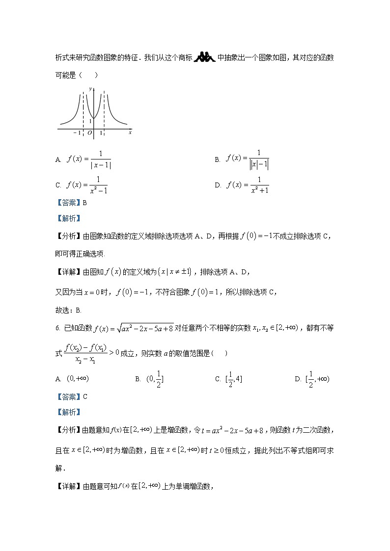 浙江省杭州地区(含周边)重点中学2022-2023学年高一数学上学期期中试题(Word版附解析)03