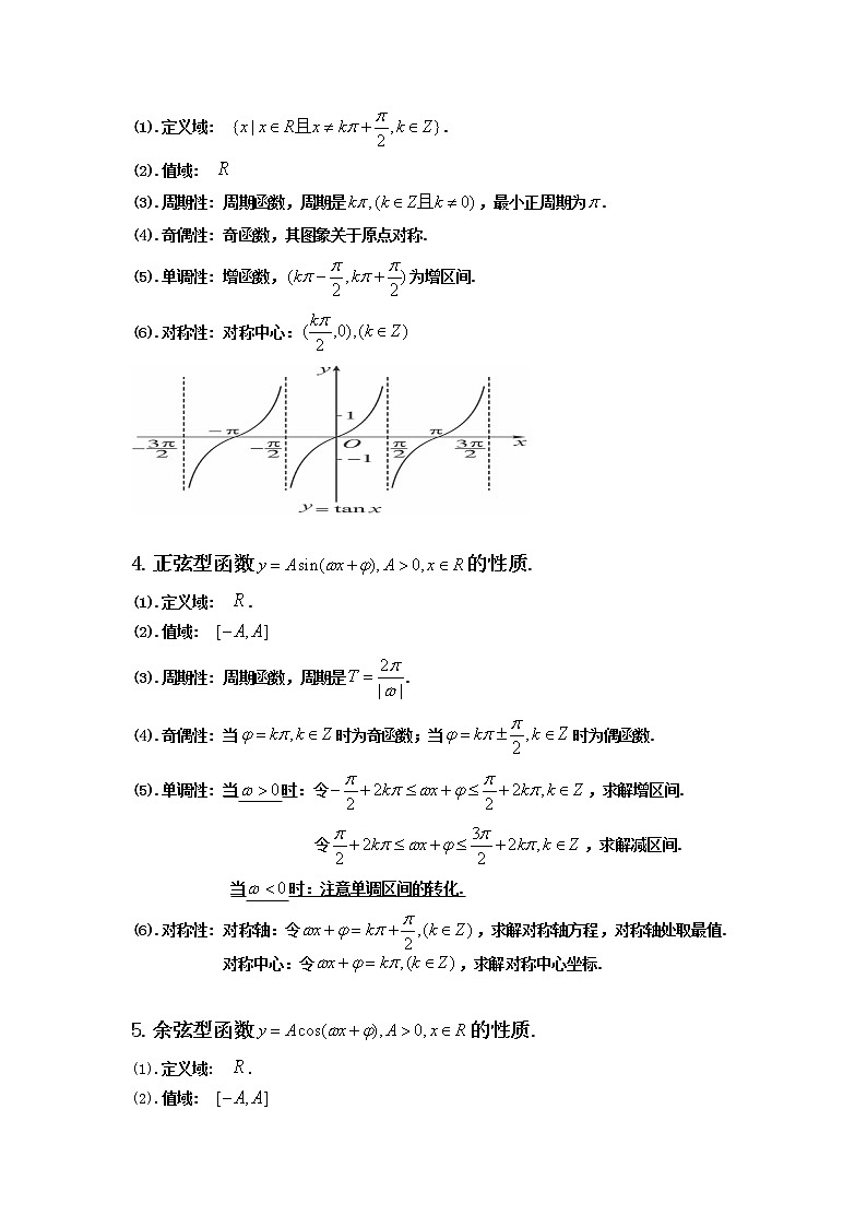 专题5.4 三角函数的图象与性质-【满分计划】高一数学阶段性复习精选精练(人教A版2019必修第一册)02