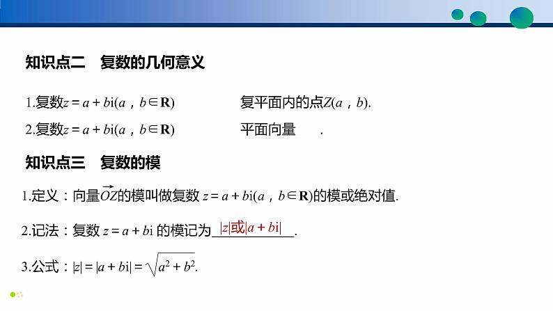 7.1.2 复数的几何意义-高一数学同步精品高效讲练课件(人教A版2019必修第二册)06