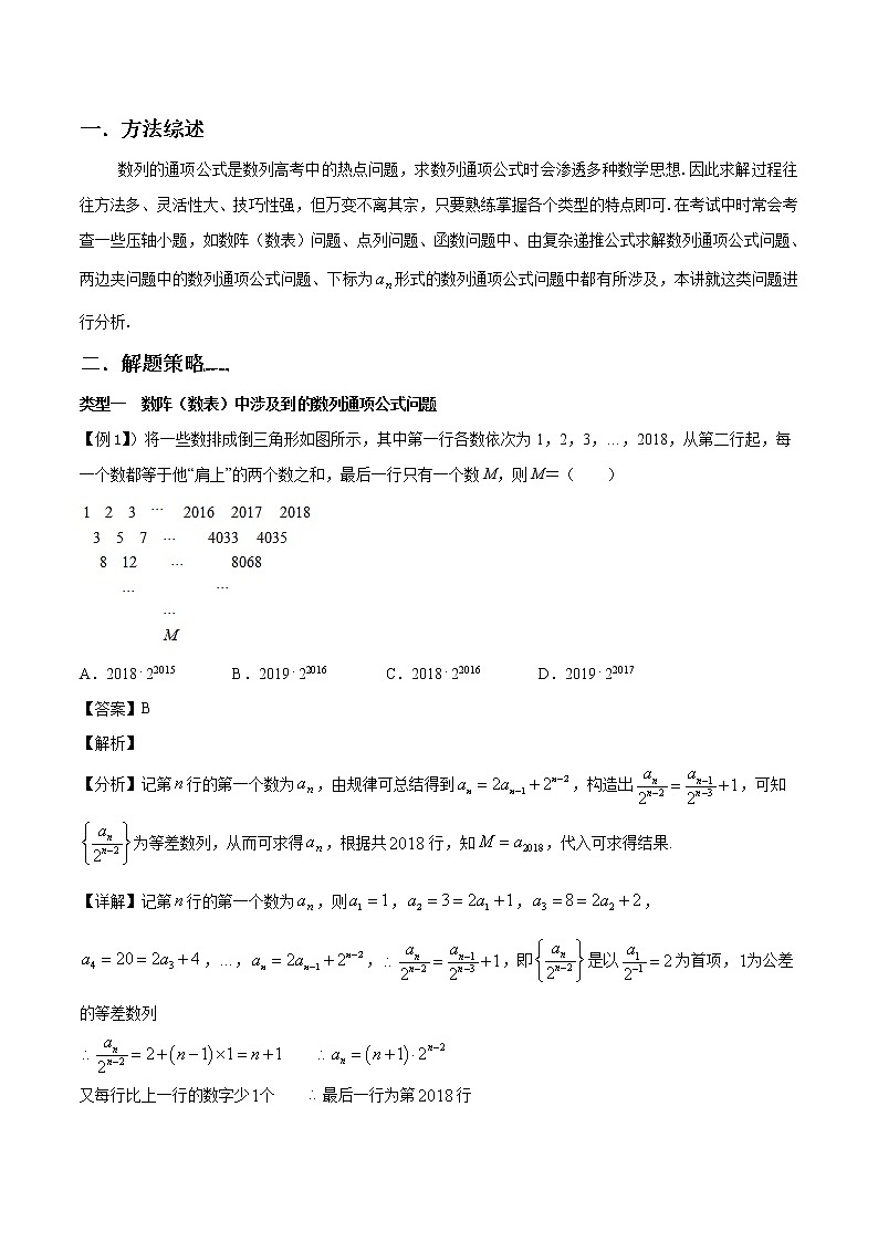 高考数学三轮冲刺压轴小题09 复杂数列的通项公式求解问题 (解析版)第1页