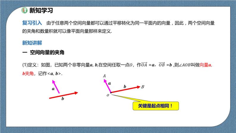 1.1.2《空间向量的数量积运算 》课件03