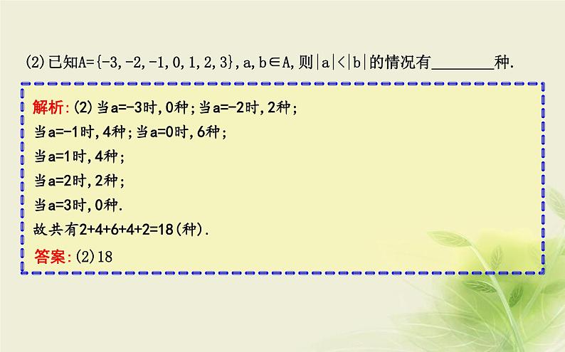 人教B版高中数学选择性必修第二册3-1-1基本计数原理课件第7页