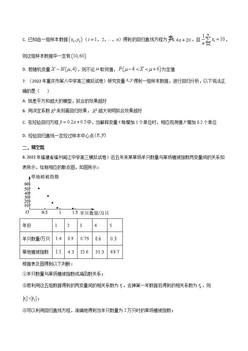模拟卷13 统计-原卷版第3页