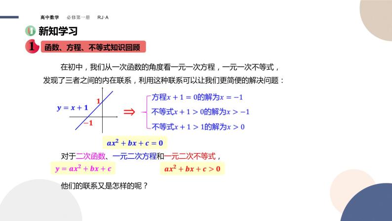 第二章-2.3二次函数与一元二次方程、不等式（课件PPT）03