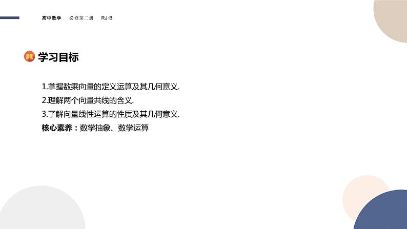 第六章-6.1.4 数乘向量 6.1.5 向量的线性运算(课件PPT)02