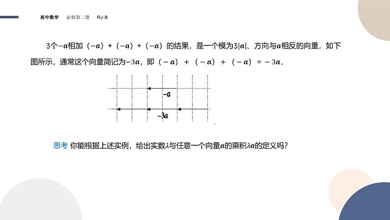 第六章-6.1.4 数乘向量 6.1.5 向量的线性运算(课件PPT)04