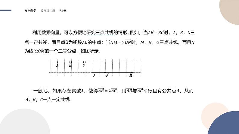 第六章-6.1.4 数乘向量 6.1.5 向量的线性运算(课件PPT)08