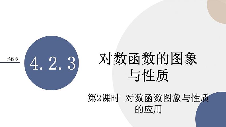 第4章-4.3.3 对数函数的图象与性质-第2课时(课件PPT)01