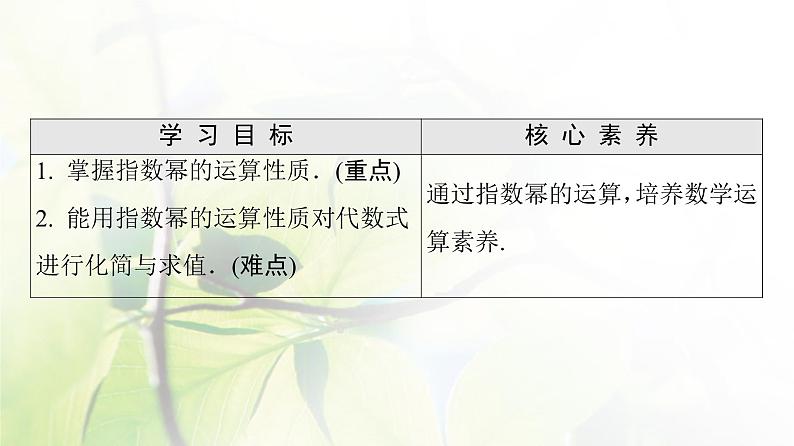 北师版高中数学必修第一册第3章§2 指数幂的运算性质课件02