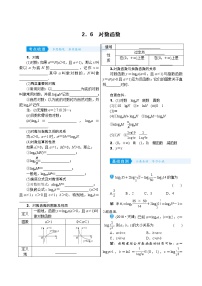 高中数学高考2 6 对数函数