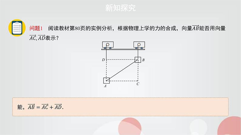 北师大版高中数学必修第二册2-2-1向量的加法课件02