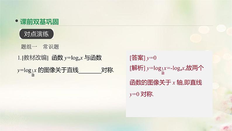 高中数学高考通用版2020版高考数学大一轮复习第10讲函数的图像课件文新人教A版06
