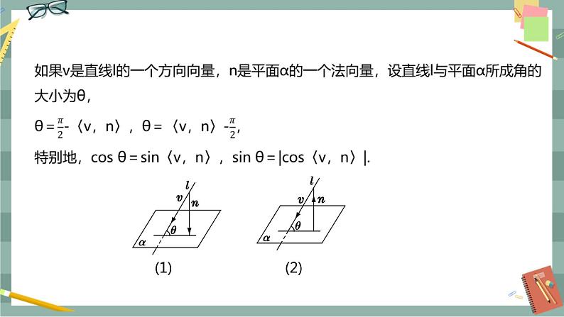 第一章 空间向量与立体几何-1.2空间向量在立体几何中的应用 第二课时(课件PPT)第4页