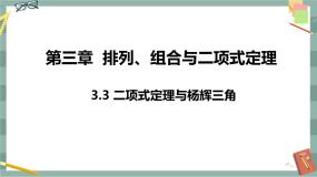 数学选择性必修 第二册3.3 二项式定理与杨辉三角精品ppt课件