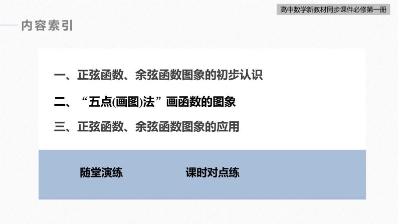 高中数学新教材必修第一册 第5章 5.4.1　正弦函数、余弦函数的图象课件PPT05