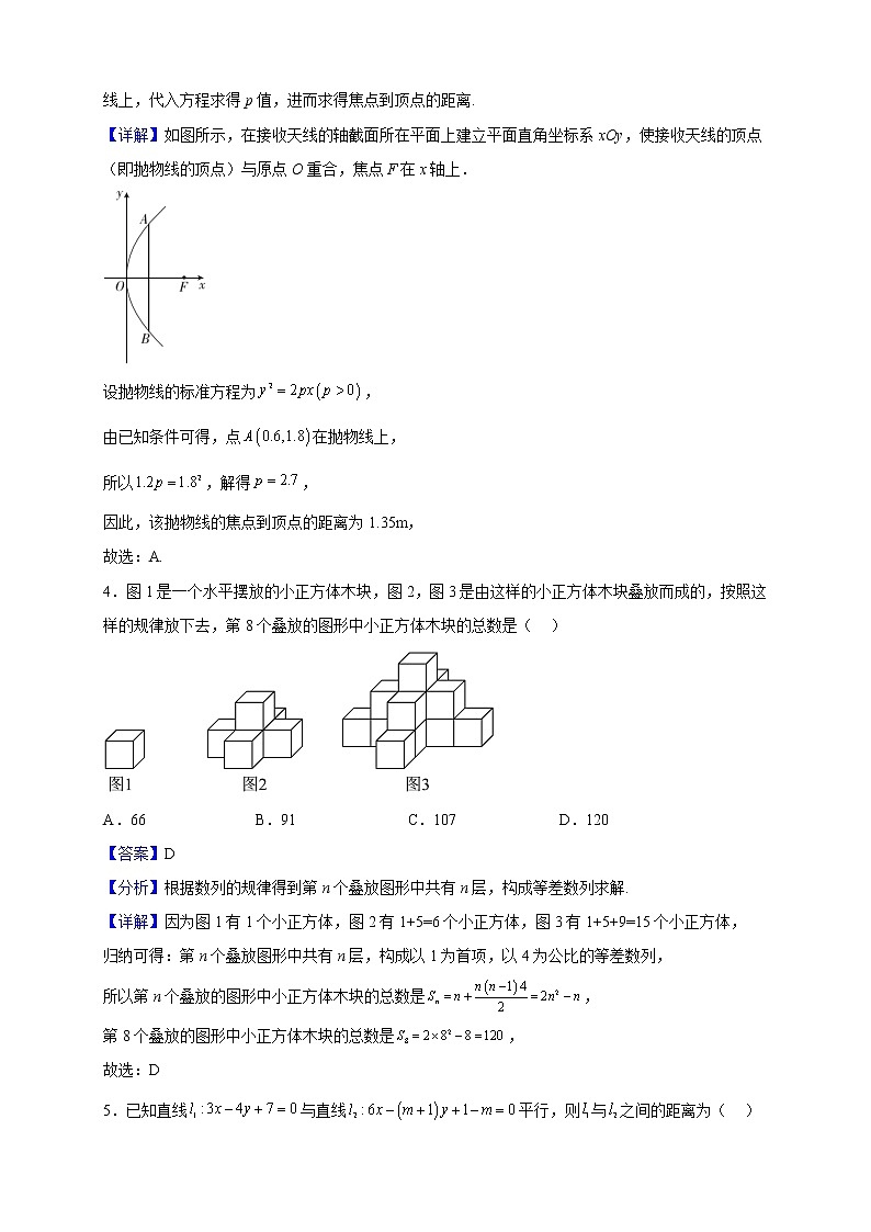 2022-2023学年广东省大湾区高二上学期期末联考数学试题(解析版)第2页