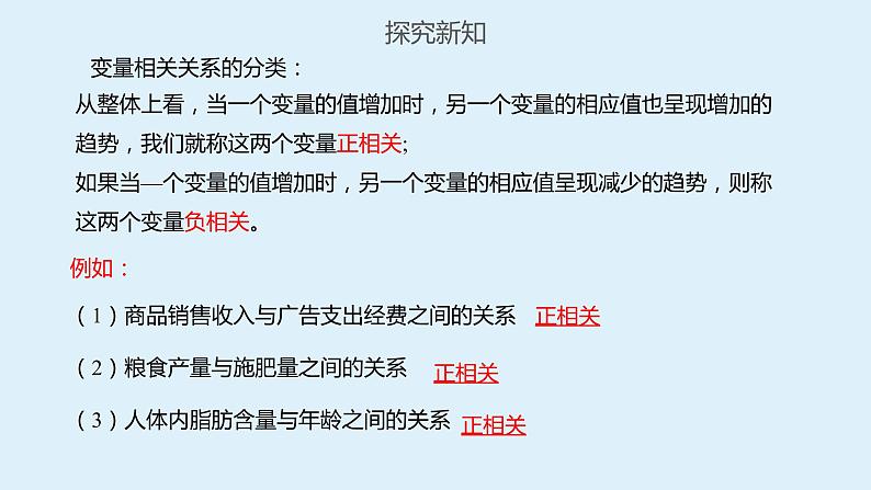 人教A版高二数学选择性必修第三册8-1成对数据的统计相关性课件第6页