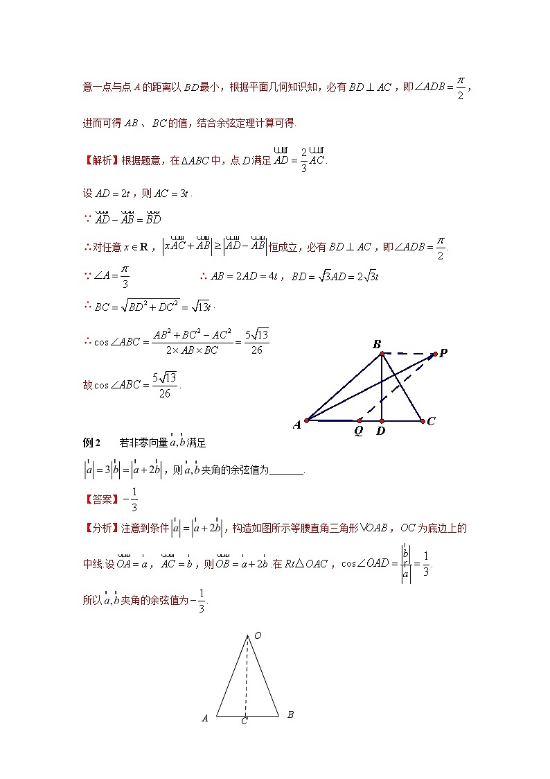 高考数学必刷压轴小题(选择+填空) 专题24 利用向量的形解题 (新高考地区专用)02
