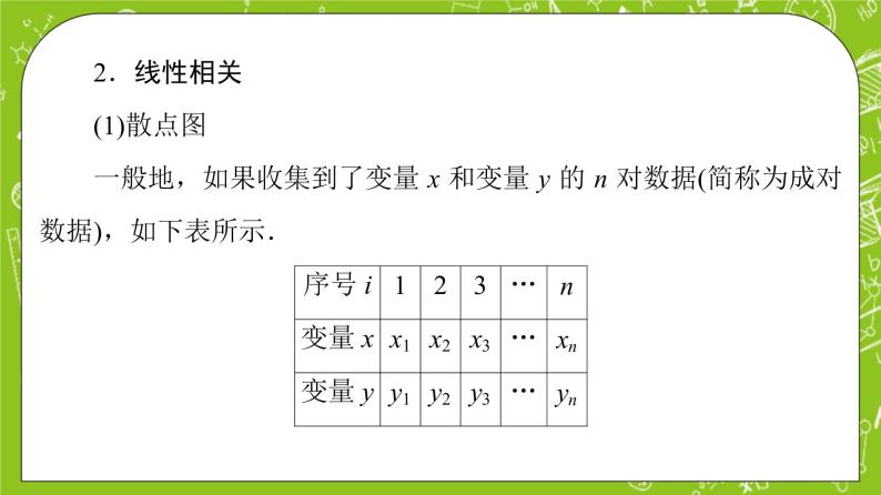 人教B版高中数学选择性必修第二册4.3.1《相关关系与回归直线方程》（第1课时）（课件+教案）07