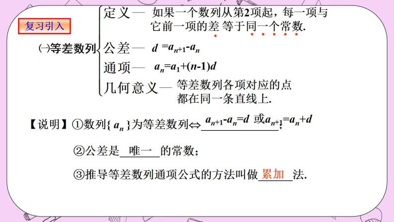 人教A版高中数学选择性必修二《4.2.1等差数列的概念（2）》PPT课件03