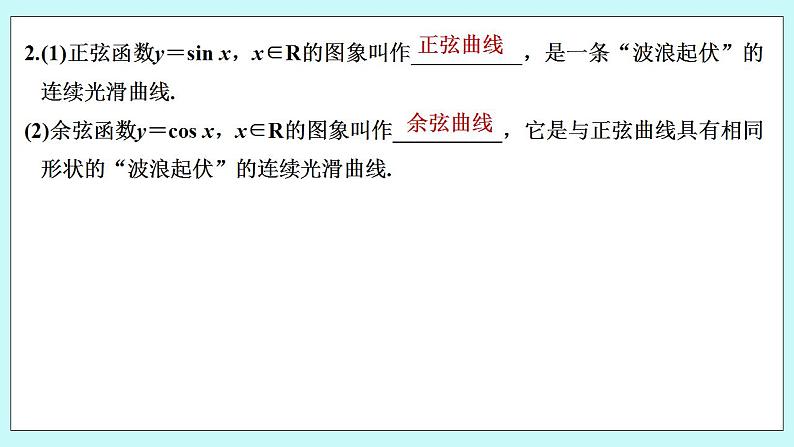 新湘教版高中数学必修一《第一课时 正弦函数、余弦函数的图象》PPT课件+教案06